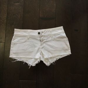 White Siwy Shorts
